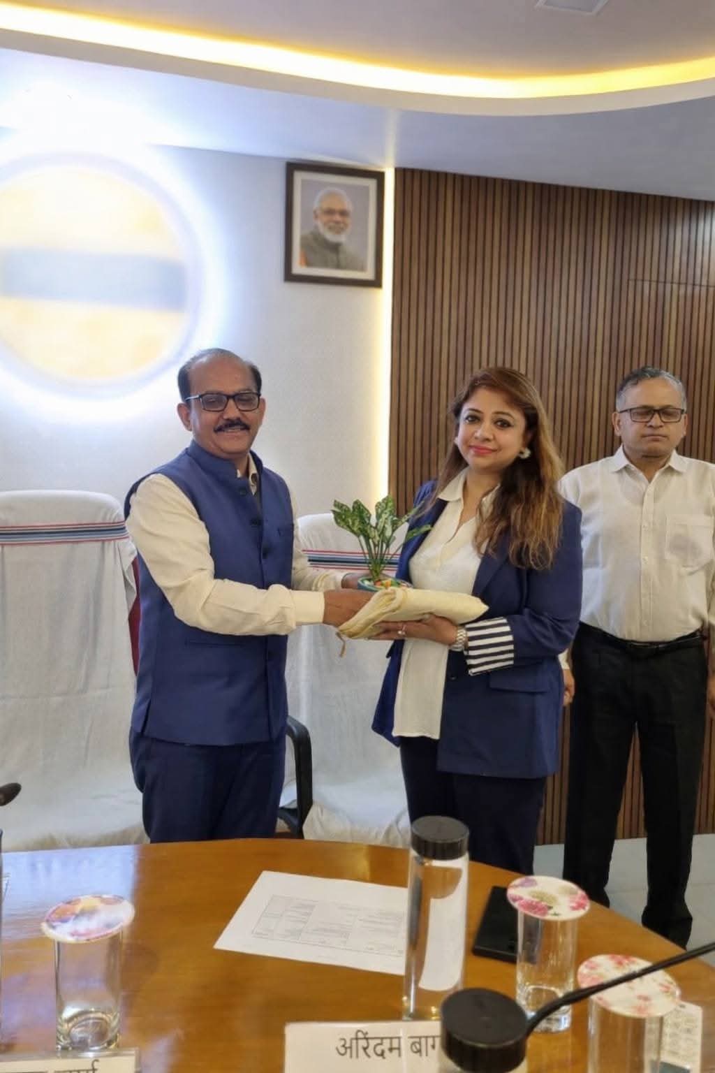 Tanuja Choudhury at corporate event