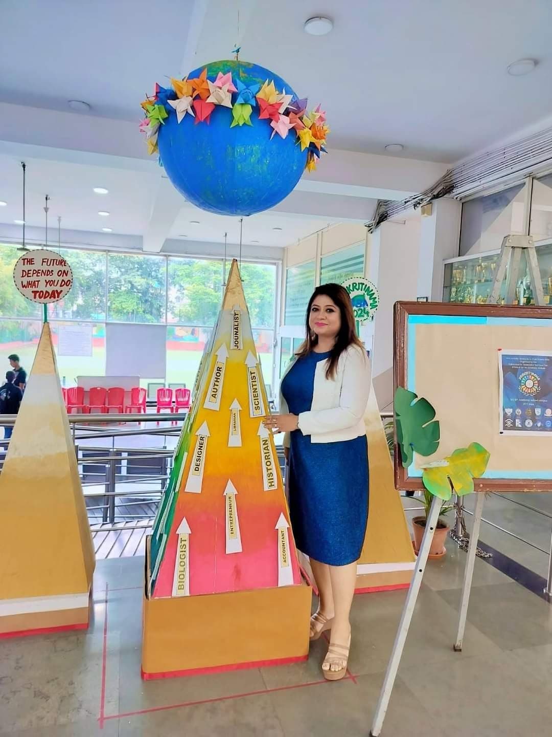Tanuja Choudhury conducting corporate training